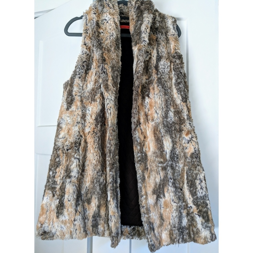 Alice + Olivia Fur Vest